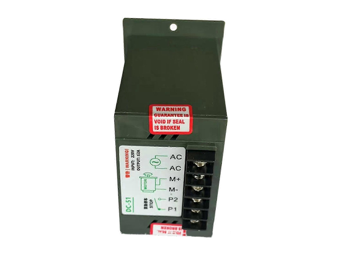 Controlador de velocidade de alta eficiência DC51 com saída DC24V, 48V, 90V, 180V e 200V ajustável, com baixo consumo de energia e estabilidade. Multicolorido. 2A
