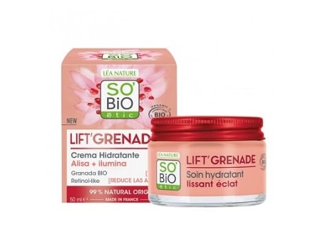 SOBiO étic Creme Hidratante Lift Romã Efeito Retinol 50 ml