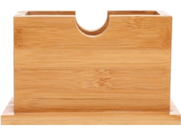 Porta-lenços E Porta-guardanapos De Bambu Com Design Simples E Elegante.