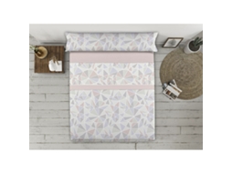 Conjunto De Lençol Happy Home Guadix Ah Poliéster Roxo (90x200)