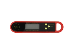 Termômetro Digital Dobrável Para Carnes Com Tela Grande E Sensor De Gravidade Leitura Direta, Ideal Cozinha Churrasco. Aquaforge