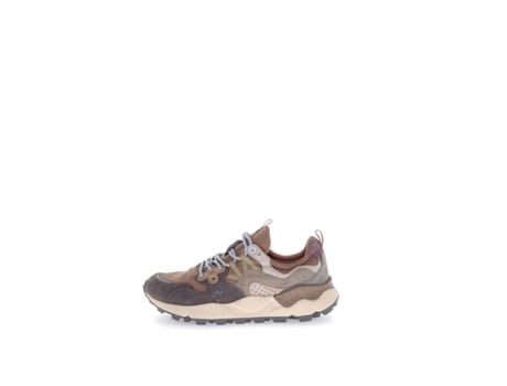 Sapatilhas De Homem Flower Mountain Yamano Grey Mud Poliéster Cinzento (42)