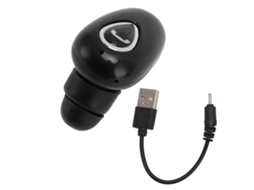 Aetheria fone de Ouvido Bluetooth 5.1 Mono Sem Fio Mini Invisível Pequeno para Trabalho com Conexão Estável