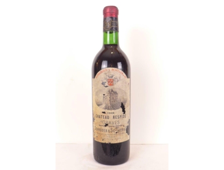 Vinho Tinto CHÂTEAU RESPIDE 1959 (75 cl - 1 unidade)