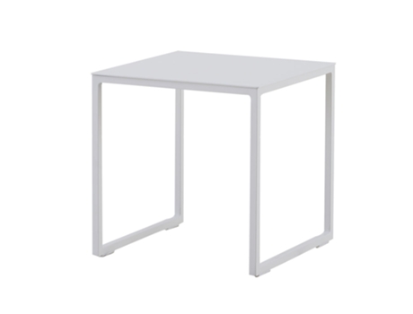 Mesa Lateral Oslo 34X34X35 Cor Branco
