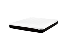 Colchão de casal de média firmeza BELIANI Spongy de Espuma de memória Branco 180x200x25