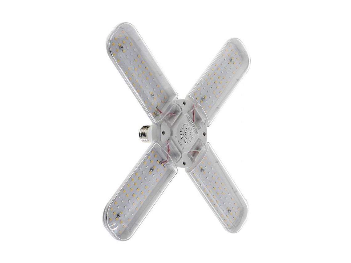 Luminária LED para plantas, dobrável, quádrupla, com lâmpada de espectro completo da Brilvibera