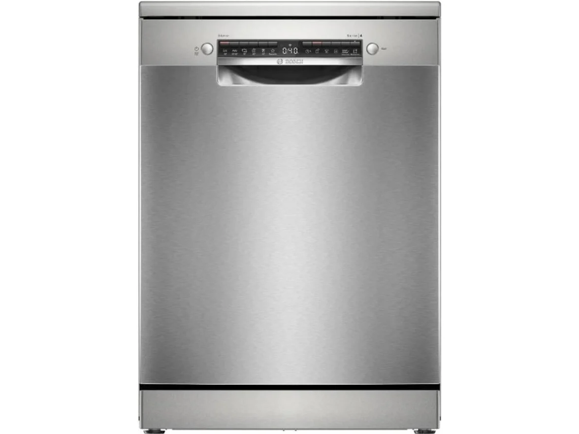 Máquina de Lavar Loiça BOSCH SMS4HVI03E Serie 4 (14 Conjuntos - 60 cm - Inox)