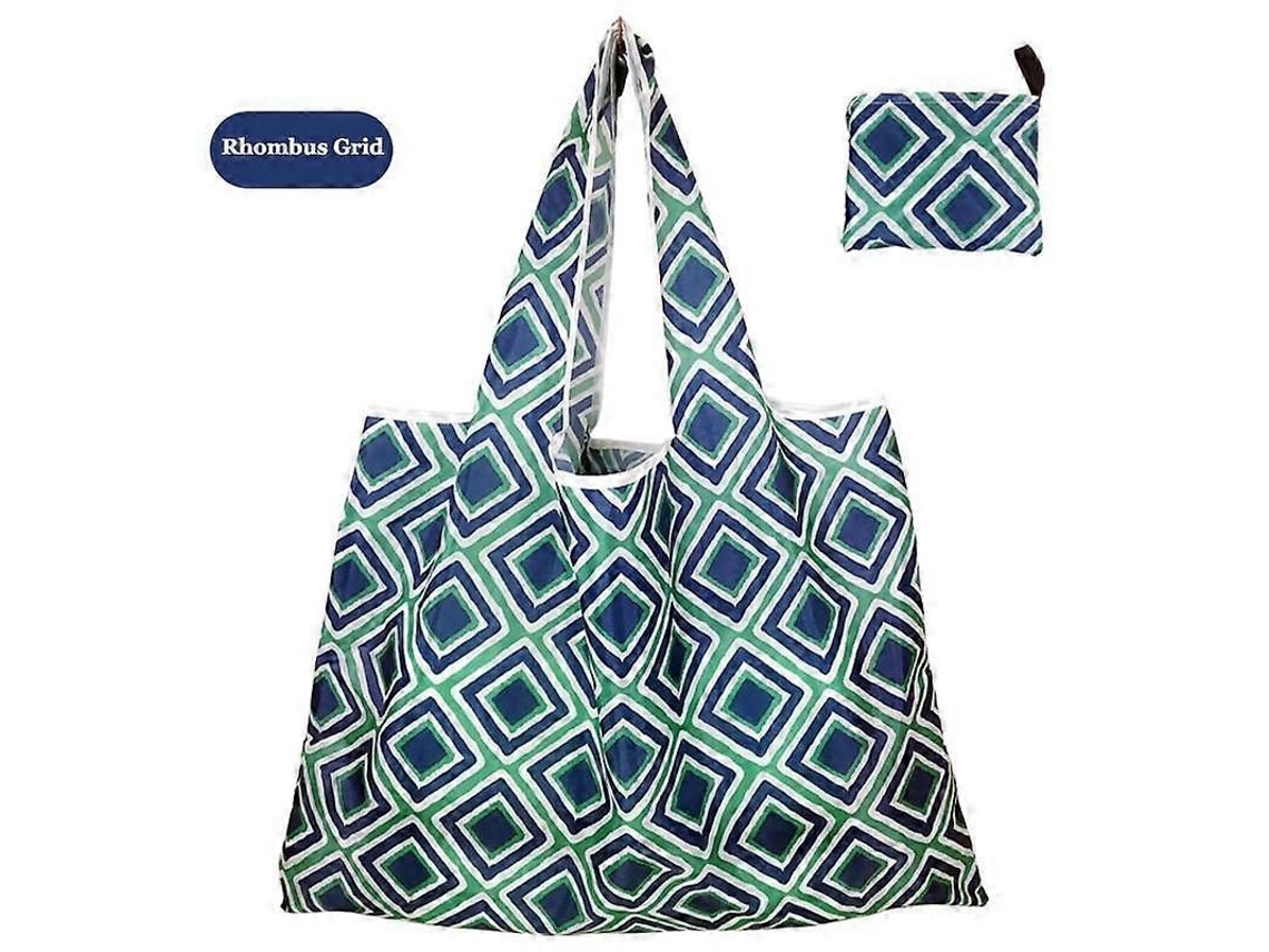 Bolsa Grande de Tecido Oxford Grosso, Ombro Grande, Ecológica, Reutilizável, Portátil, Feminina Dob Rável, Compras. GOKOCO