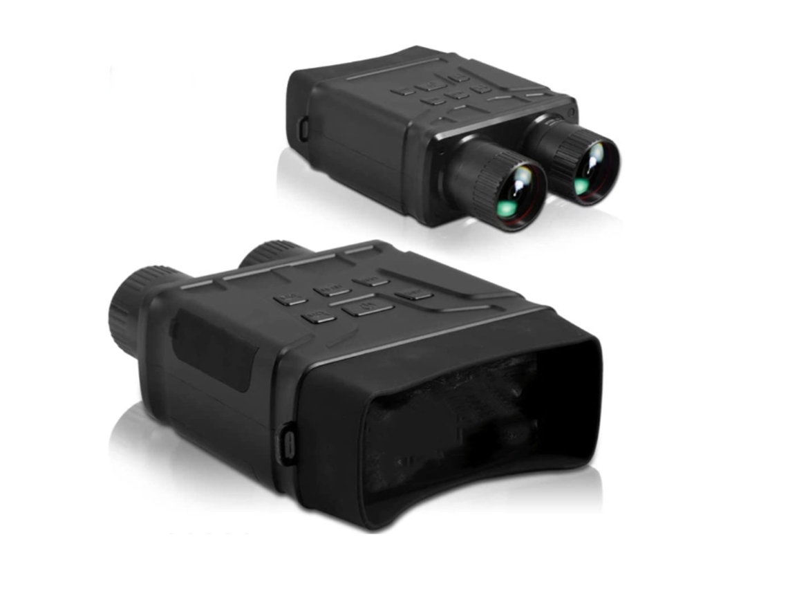 Óculos De Visão Noturna, 1080p Full Hd Infravermelho Digital Escopo De Visão Noturna Suporte Cartão Tf 128gb (preto) Bestvite (ir)