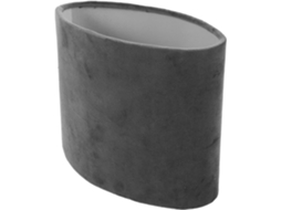 Abajur Oval de Tecido para Mesa, Embalado Individualmente, Luminária Fácil de Usar para Quarto. SFUSHOS