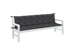 Almofadões P/ Banco Jardim 2pcs 200x50x7cm Mesclado Tecido Dkd Home Decor
