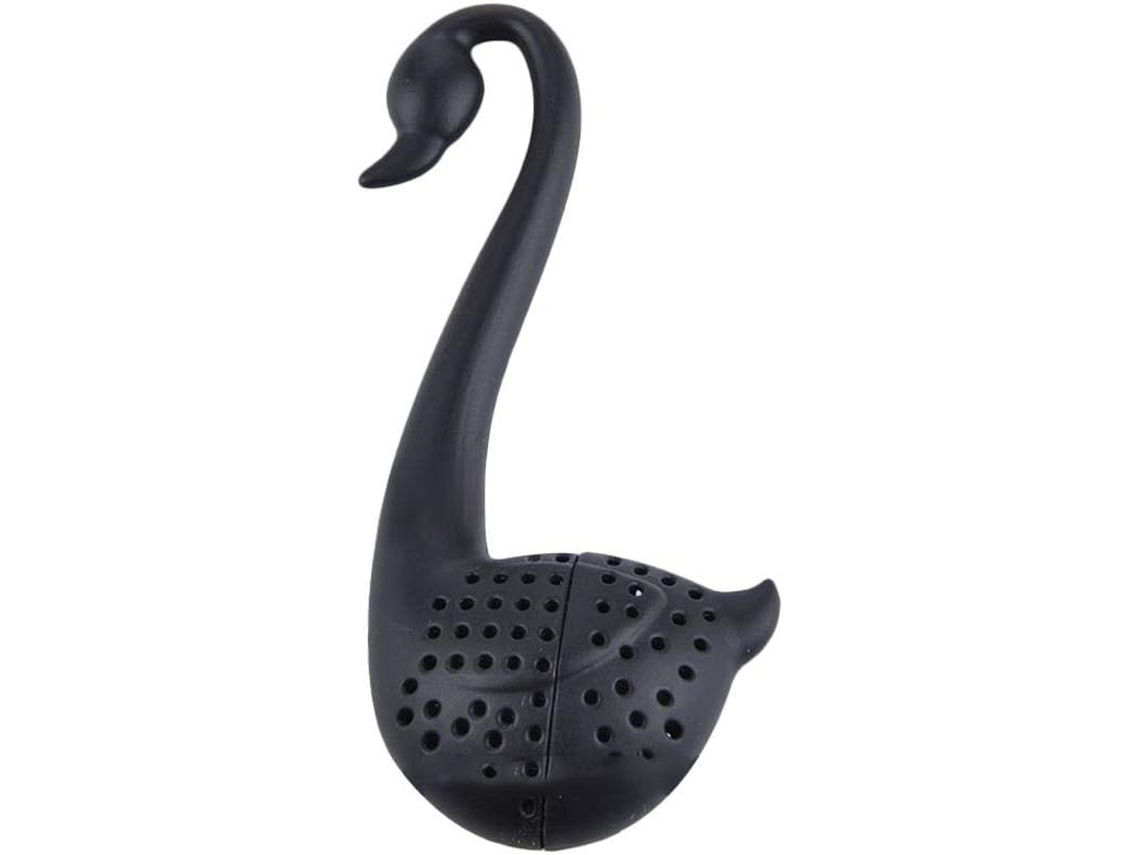 Infusor De Chá Em Silicone Com Formato Elegante Cisne, Ideal Para Sachês E Ervas. Aquaforge