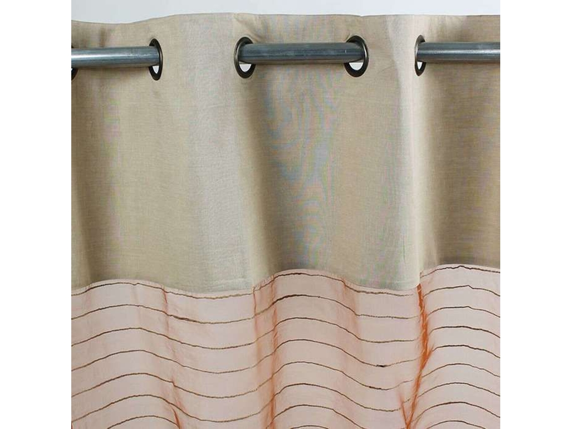 Voil Com Efeito De Seda Com Algodão De Juta Enferrujada 110x250