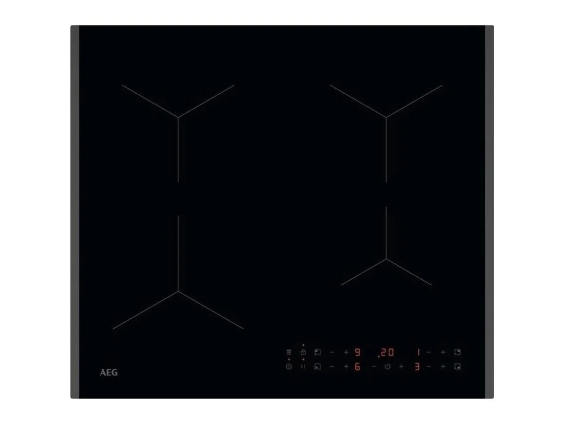 Placa de Indução AEG TN64IA00FB (Outlet Grade A - Elétrica - 60 cm - Preto)