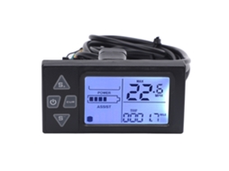 Painel de controle LCD impermeável 861 para patinete elétrico, acessórios de bicicleta