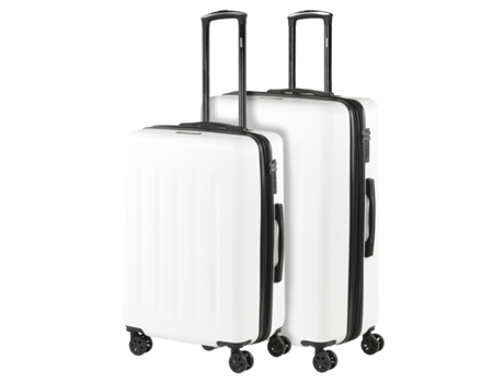 Conjunto de Malas Rígidas SKPAT Lisbon Leite Branco Abs 50X74X30 Cm 97L