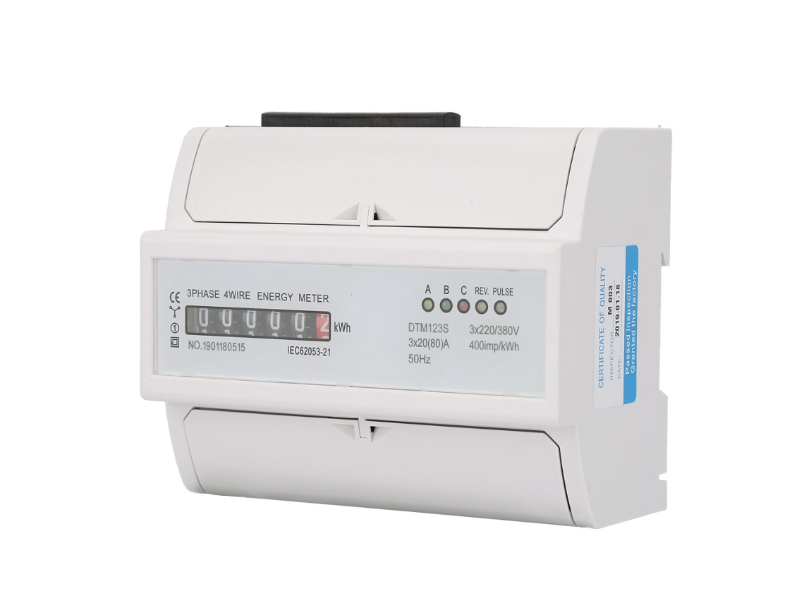 Contador de Energia Digital Trifásico 220/380v 20‑80a