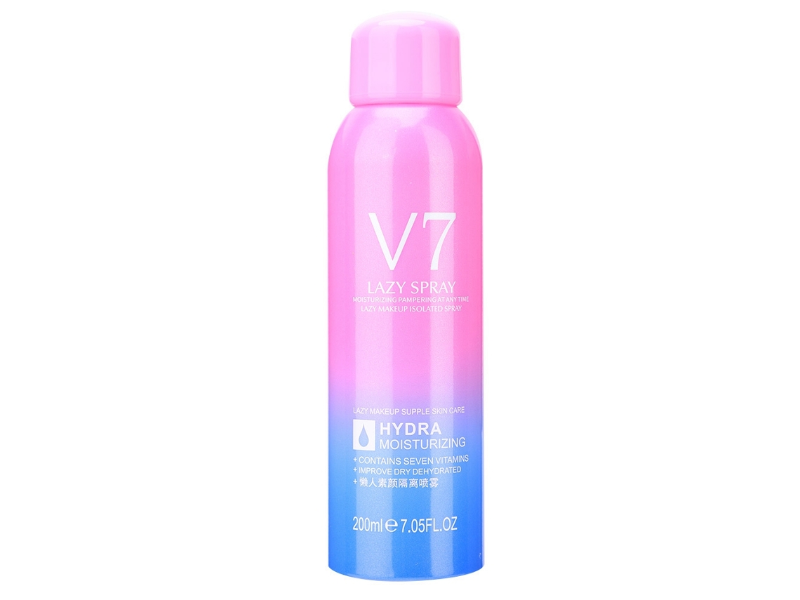 Spray Corretivo Hidratante De 200ml Para Clarear O Tom Da Pele Com Extratos Vegetais Naturais