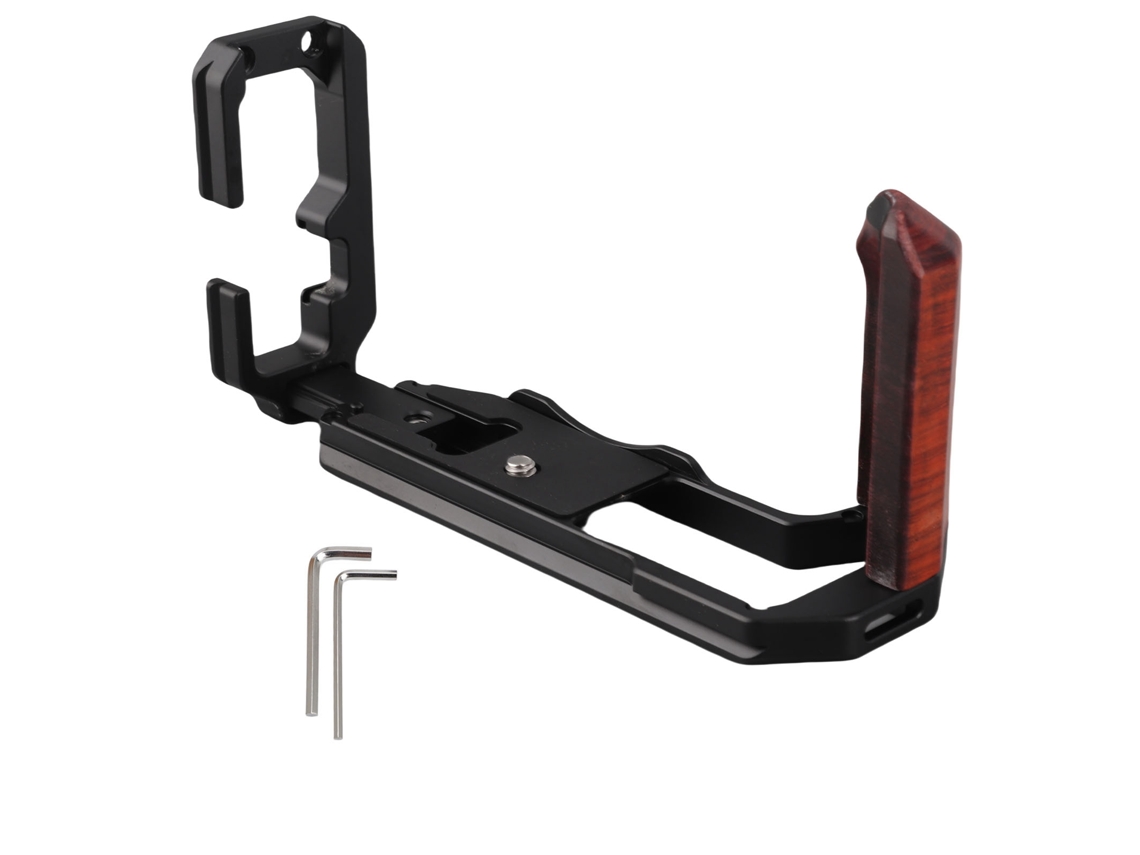 Suporte L De Madeira Para Câmera, Agarre L Mango Lateral Compatível Com Xt5