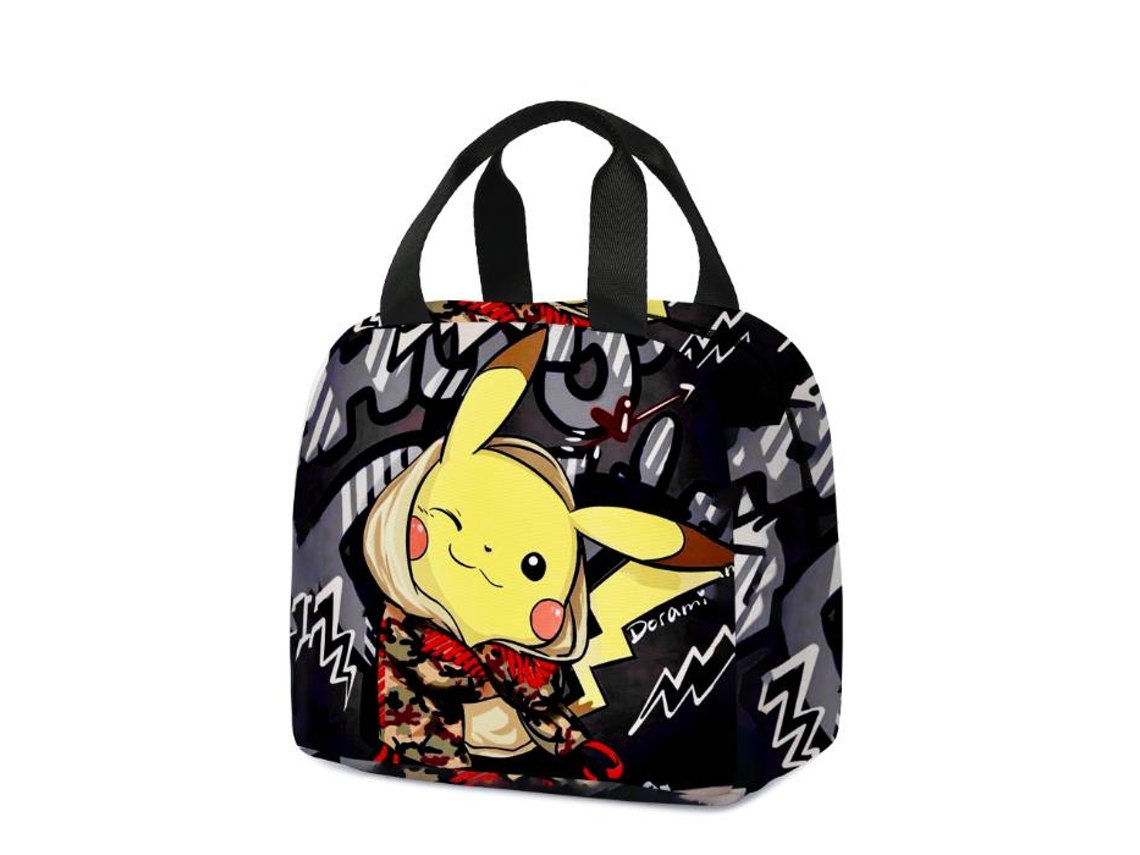 Lancheira portátil para meninos e meninas, lancheira de desenho animado, lancheira de anime, lancheira escolar Aquaforge