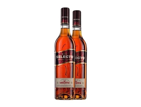 Rum SANTA TERESA Selecto Extra Añejo (0.7 L - 2 Unidades)