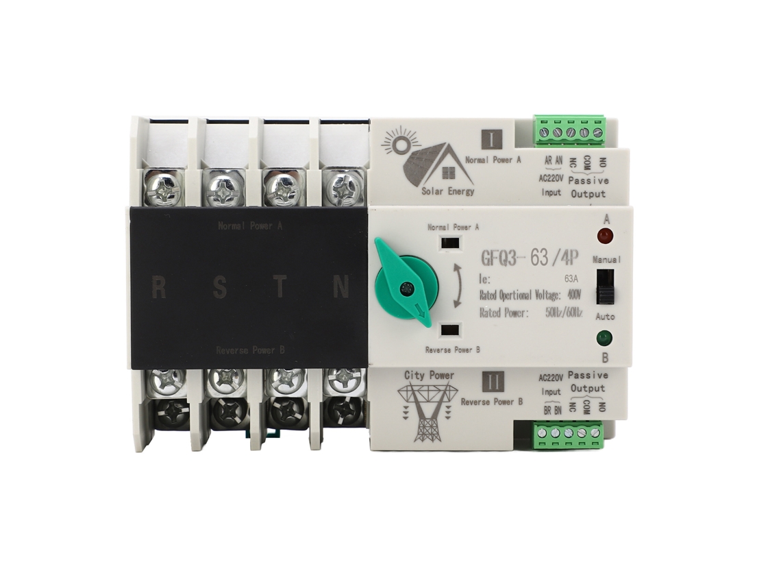 Interruptor de Transferência Automática 4p 63A 400V AC | MARCA