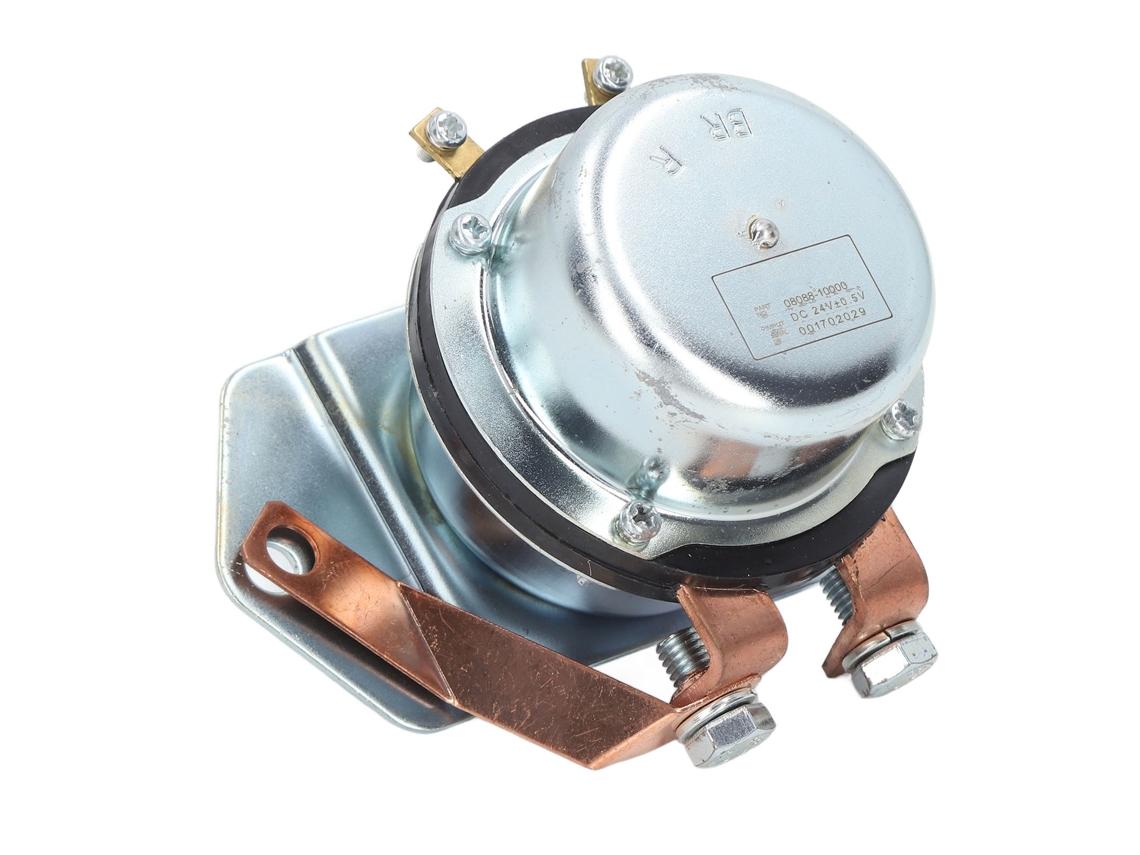 Laxiscreed Interruptor Principal De Energia Electromagnética Para Daewoo 24v, Liga/desliga De Liga De Aço E Cobre Vermelho