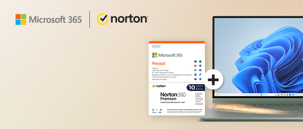 20€ desconto direto em Bundle Microsoft 365 + Norton 360