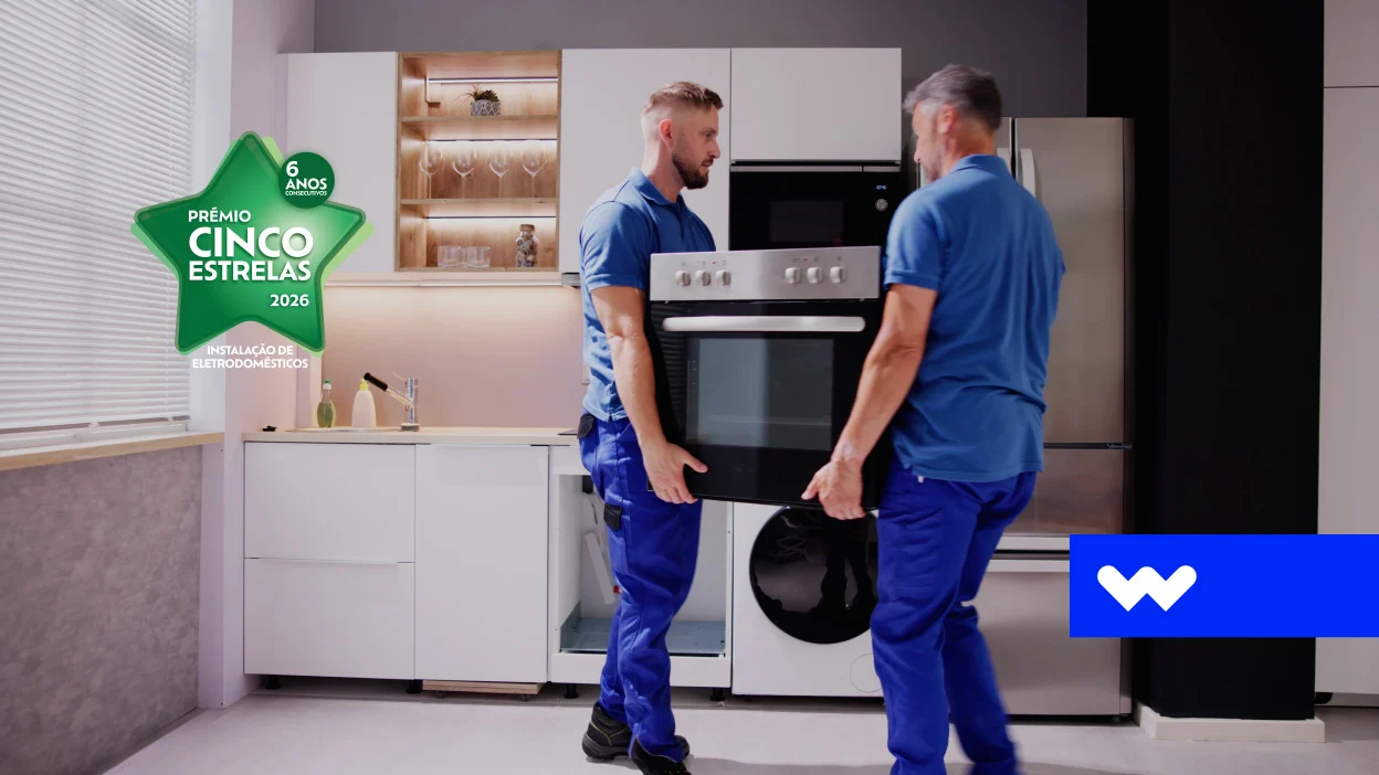 Instalacao eletrodomesticos 5 estrelas worten