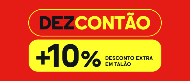 Aproveita 10% desconto extra em talão