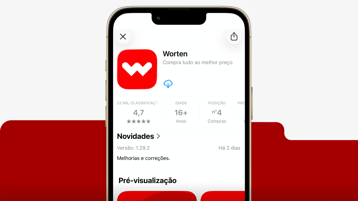 APP Worten - Passo 1