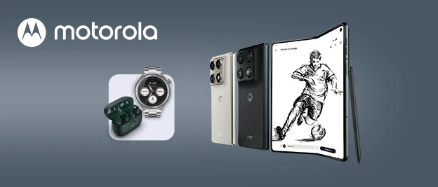 Novos Motorola Razr Fold até 24x sem juros + comissão 10€ TAEG 19,0%*