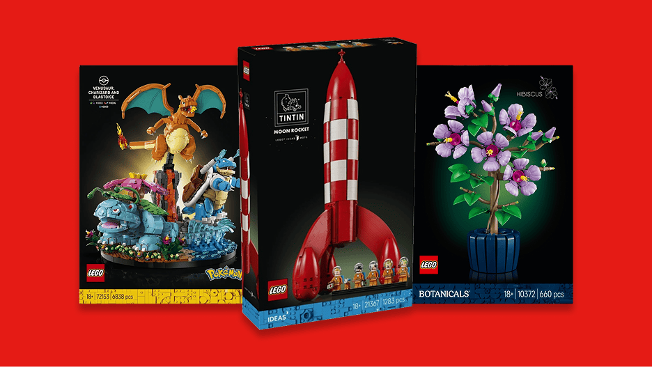 20% sobre PVPr em toda a marca LEGO