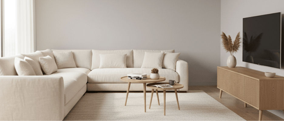 Até 60% desconto direto + 15% com cupão "SOFAS" 