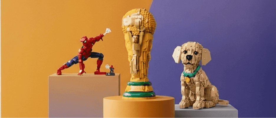 Até 20% desconto direto + 10% desconto com cupão "LEGO10"
