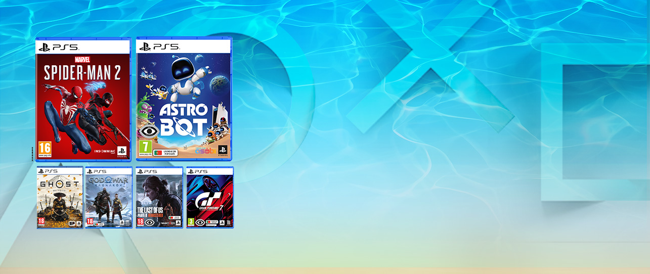 Jogos Playstation 5 desde 9,99€ 