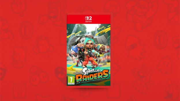 Lançamento Jogo Nintendo Switch 2 Splatoon Raiders 