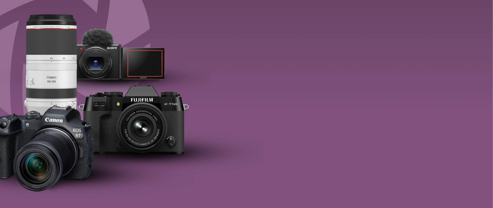 Até 50€ em Cartão Continente em Câmaras Fotográficas e Objetivas