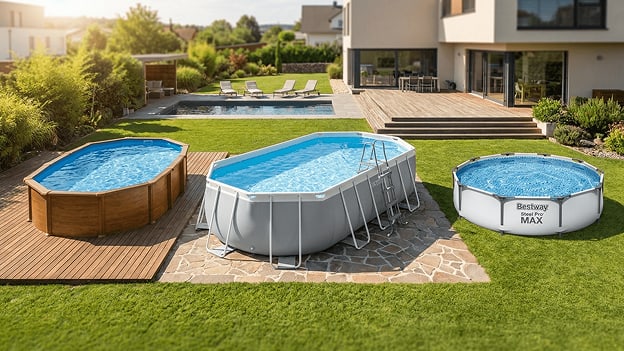 Até 50% desconto direto em Piscinas de PVC e Metal