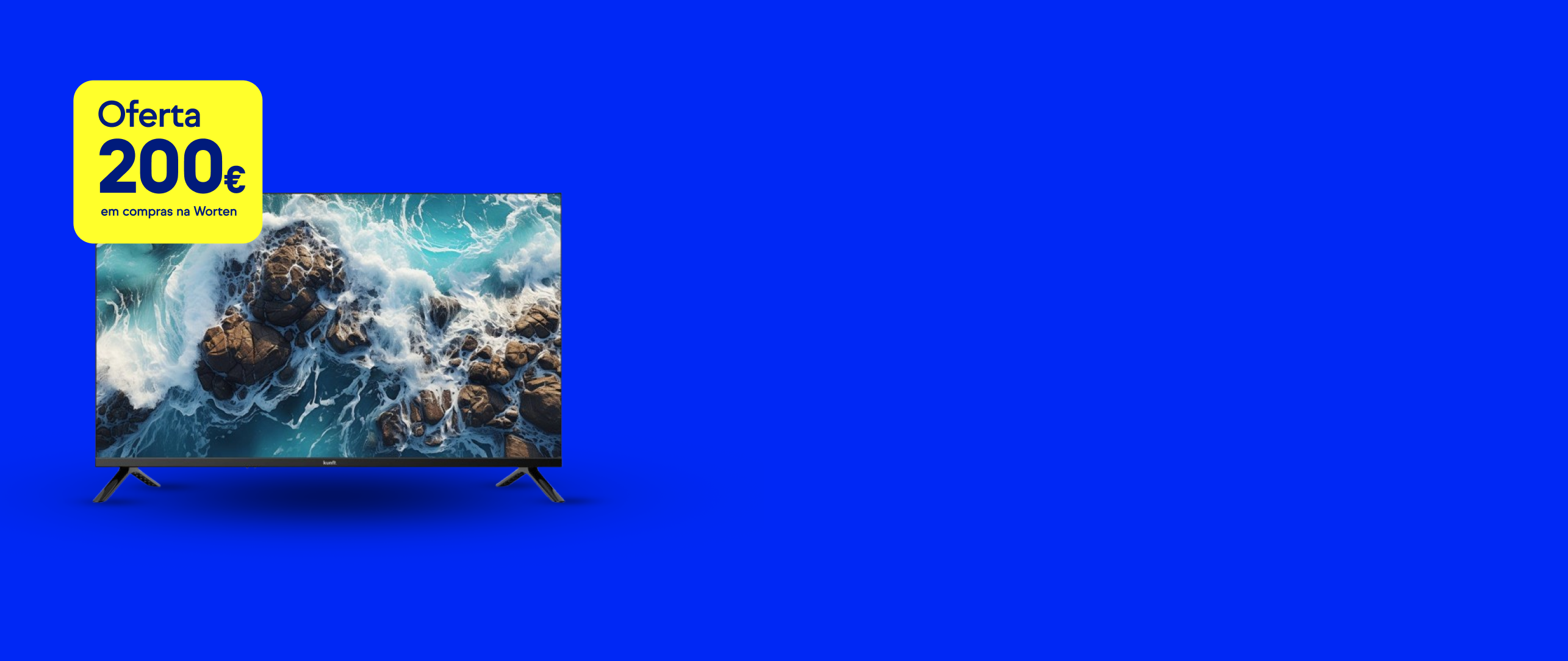 Oferta Exclusiva Worten na Adesão a um Pacote TV