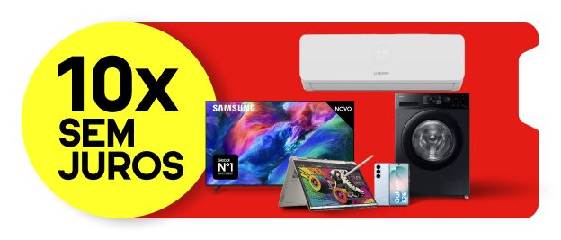 10x sem juros TAEG 18,5%* + 10€ de comissão de abertura