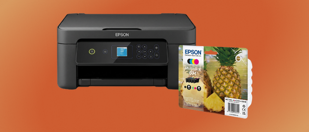 50% desconto direto em tinteiro EPSON 604