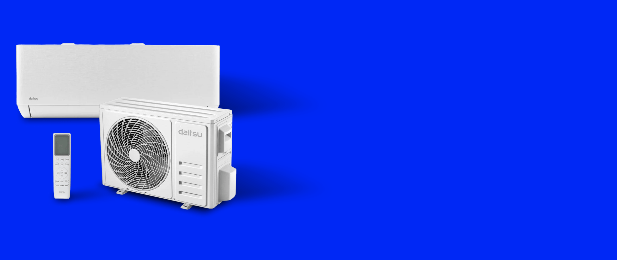 Oferta da Instalação no valor de 288,99€ na compra de AC Daitsu