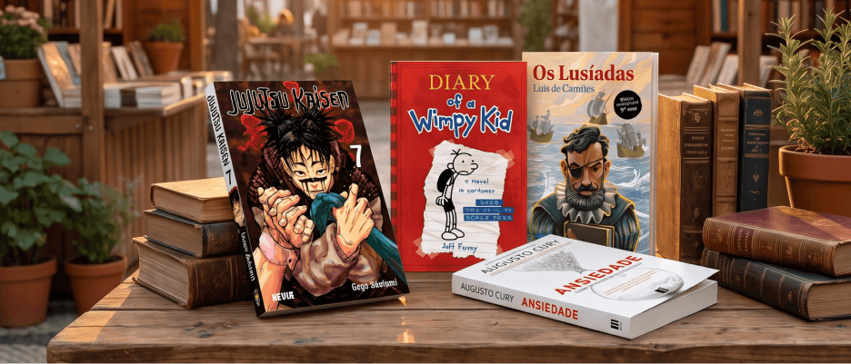 Livros até €10! 