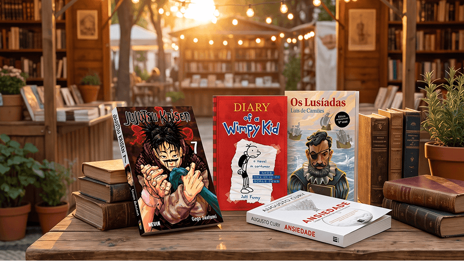 Livros até €10! 