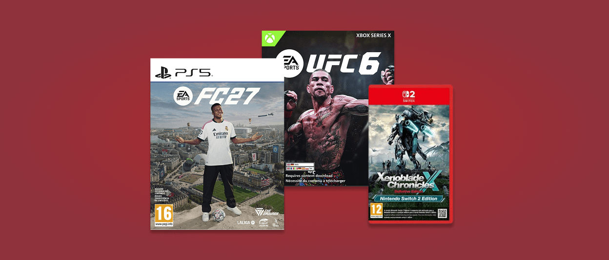 50% desconto direto em Jogo à escolha