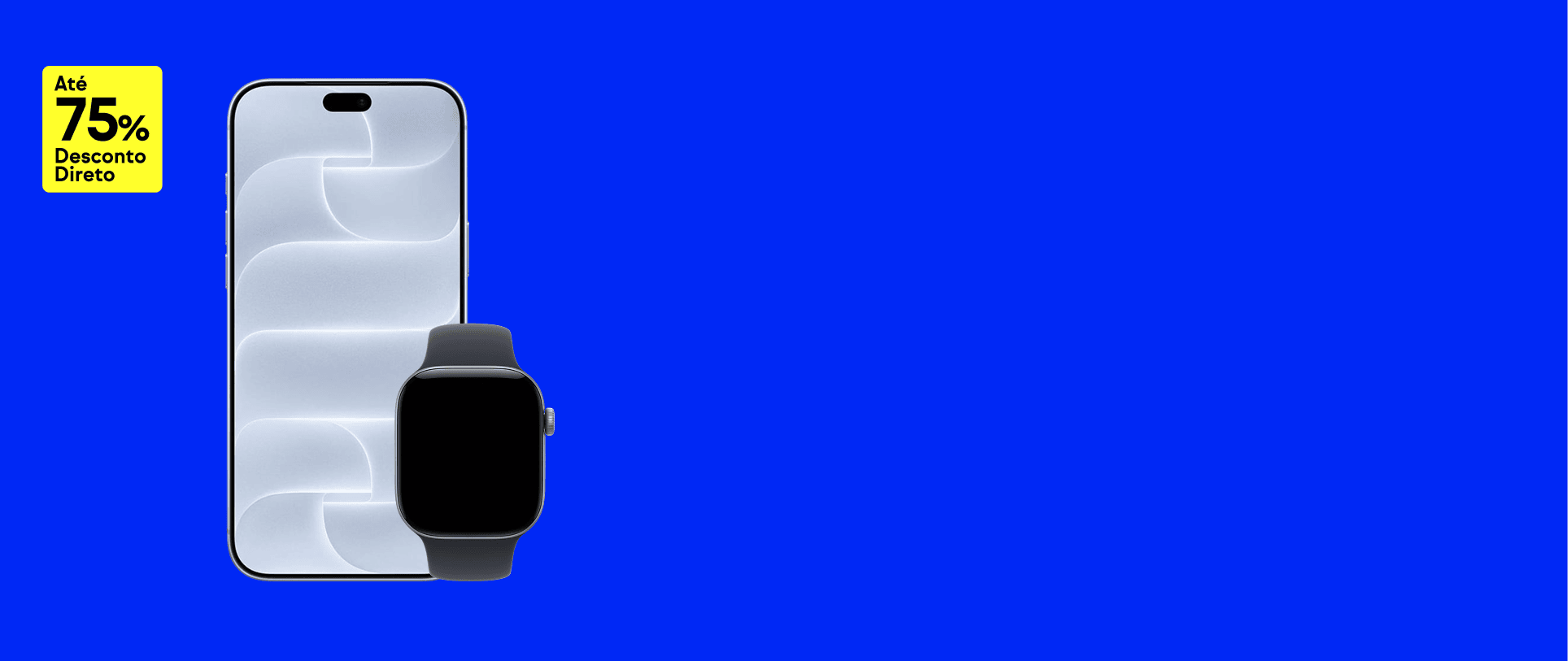 Até -75% na Película de Gel na compra de Apple Watch S12, Ultra 4 e iPhone 18