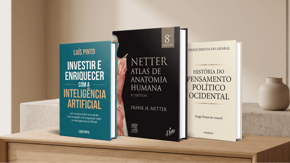 Até 30% desconto direto em Livros Técnicos, Ciêntíficos e História e Política desde 