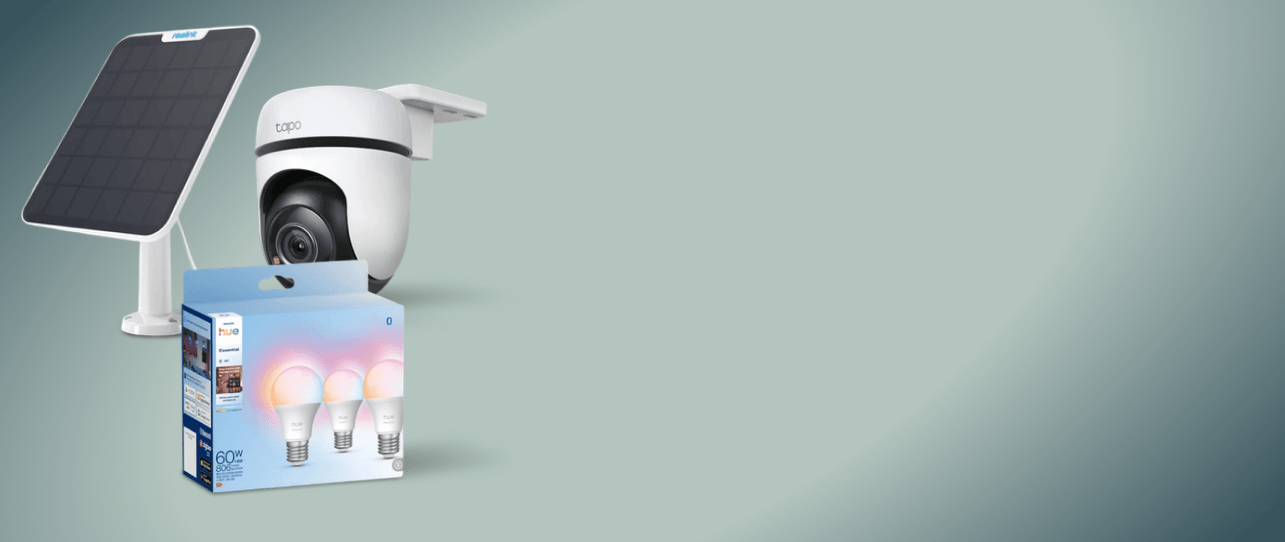 Até 45% desconto direto em produtos para a tua Smart Home
